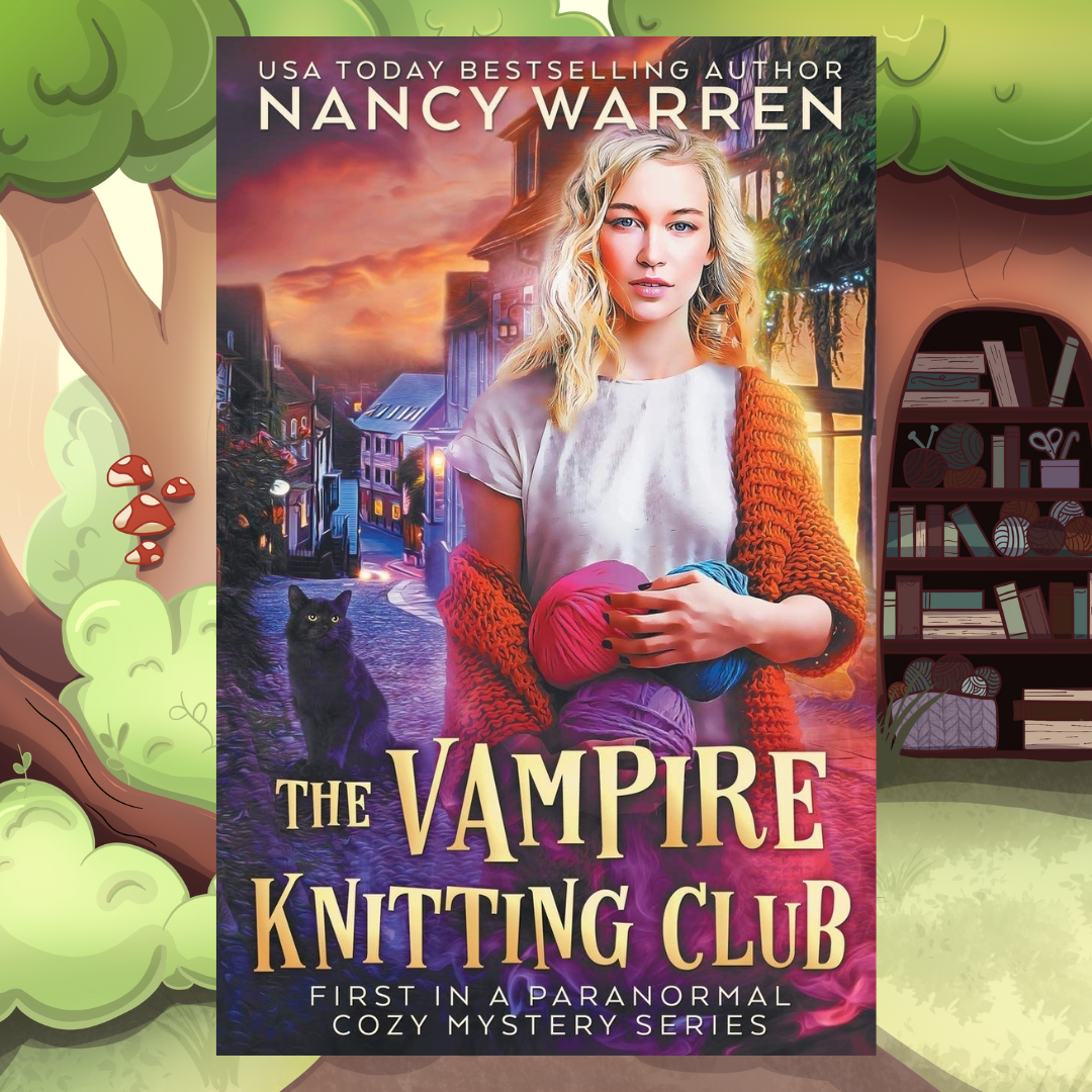Knit One, Bite One, Solve One (The Vampire Knitting Club Inspired)